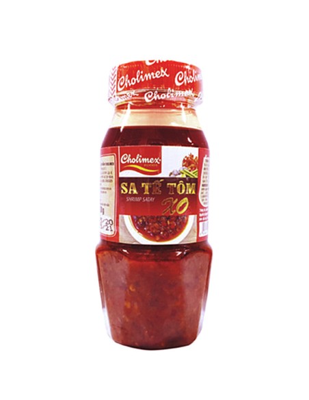 SAUCE SATAY CREVETTE XO CHOLIMEX 100G
