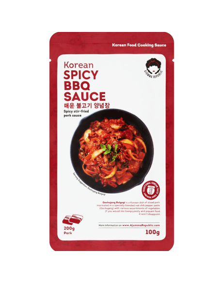 SAUCE BBQ PORC KOREA AJUMMA REPUBLIC 100G