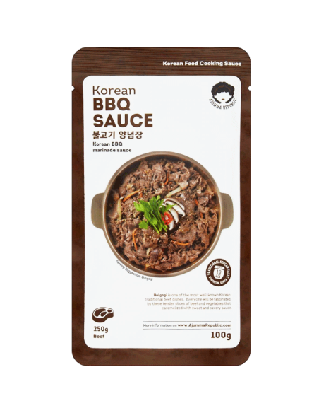 SAUCE BBQ BOEUF KOREA AJUMMA REPUBLIC 100G