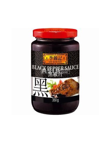 SAUCE POIVRE NOIR LKK 350G*12/CT