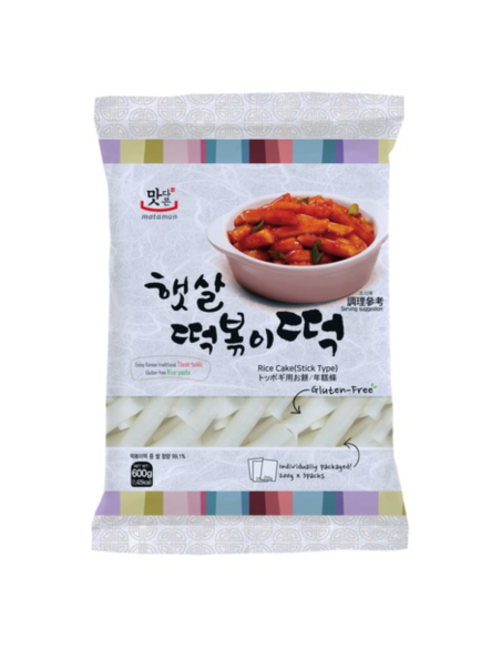 GATEAU RIZ BATONNET TTEOKBOKKI MATAMUN 600G