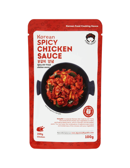 SAUCE PIQUANTE POULET KOREA AJUMMA REPUBLIC 100G
