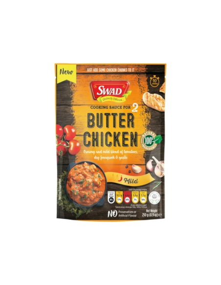 SAUCE BEURRE POULET CURRY SWAD 250G