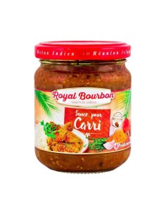 SAUCE CURRY ROYAL BOURBON 200G