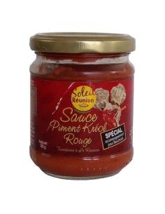 SAUCE PIMENT ROUGE SOLEIL REUNION 180G