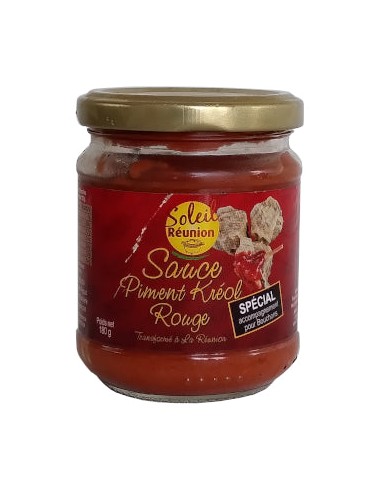 SAUCE PIMENT ROUGE SOLEIL REUNION 180G