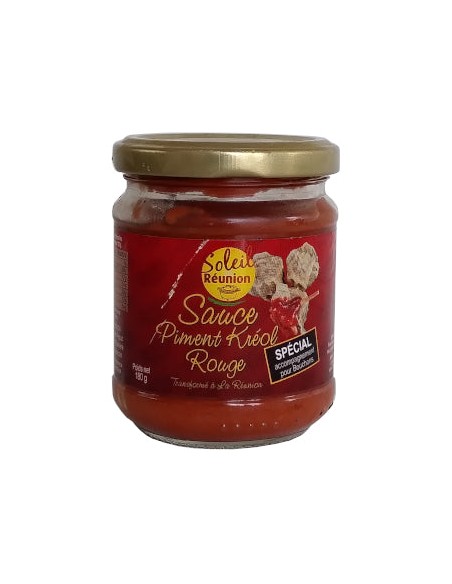 SAUCE PIMENT ROUGE SOLEIL REUNION 180G