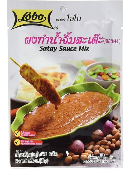SATAY SAUCE MIX LOBO 50G