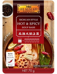 SAUCE SICHUAN HOT EPICE LKK SACHET 70G*12/CT