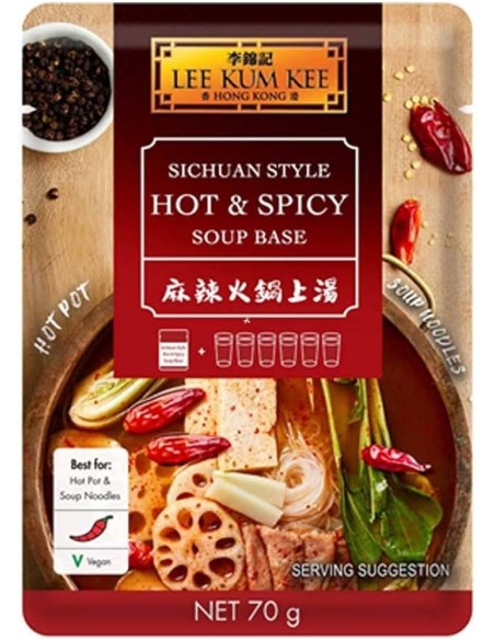 SAUCE SICHUAN HOT EPICE LKK SACHET 70G*12/CT
