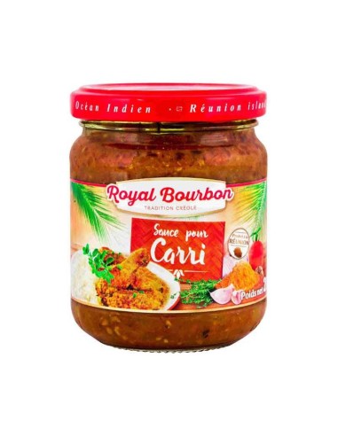 SAUCE CURRY ROYAL BOURBON 200G*12/CT