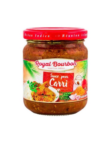SAUCE CURRY ROYAL BOURBON 200G*12/CT