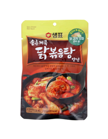 SAUCE WOK  POULET EPICEE KOREAN 180G*12/CT