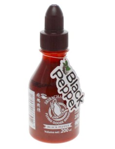SAUCE SRIRA POIVRE NOIR F.GOOSE 200ML