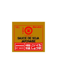 SAUCE SOJA JAPON MARUKIN 18L