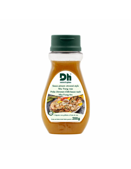 SAUCE PIMENT CITRONNE ROSE NHA TRANG DH FOODS 200G