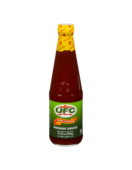 SAUCE BANANA UFC 550G*18/CT