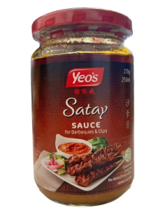 SAUCE SATAY YEO 250ML*24/CT
