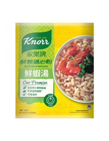 MACARONI CREVETTE KNORR 80G