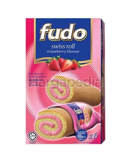 Rouleaux Swiss Roll Fraise