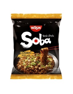 NOUILLE SOBA CLASSIC WOK STYLE NISSIN 109G