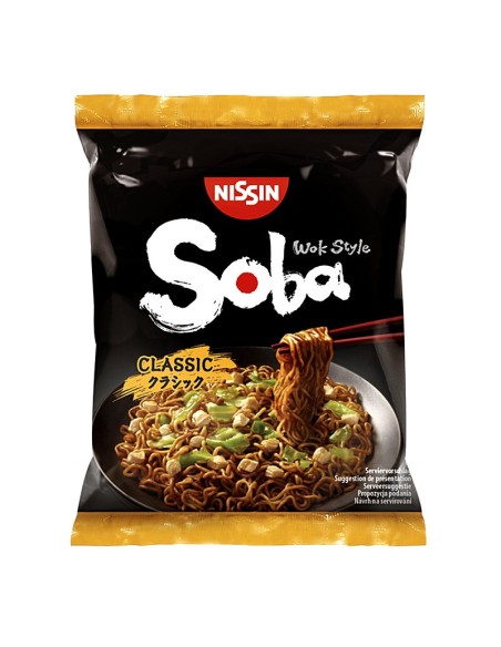 NOUILLE SOBA CLASSIC WOK STYLE NISSIN 109G