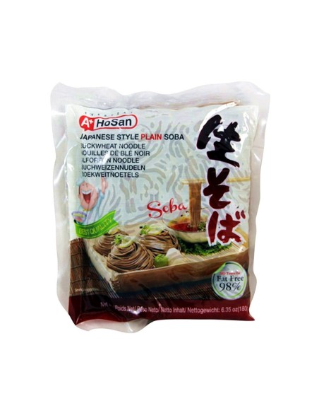 NOUILLE SOBA PLAIN HOSAN 180G
