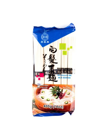 NOUILLE SOMEN BLANC EAGLOBE 400G