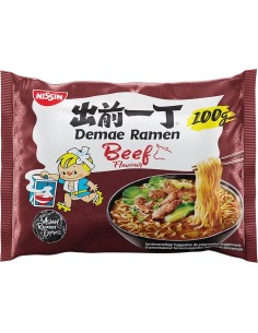 RAMEN DEMAE BOEUF NISSIN 100G
