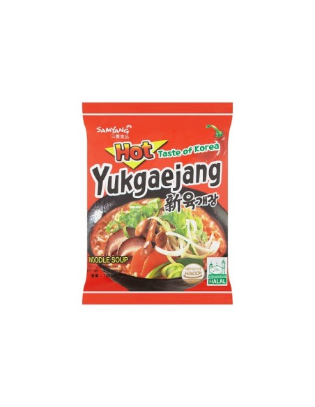 RAMEN YUKGAEJANG CHAMPIGNON EPICE SAMYANG 120G