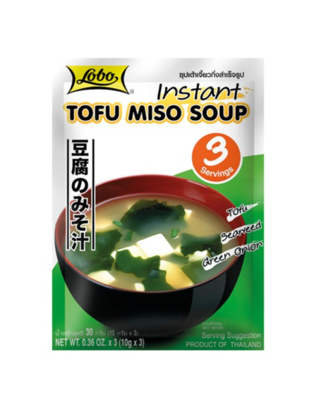 SOUPE MISO TOFU LOBO 30G