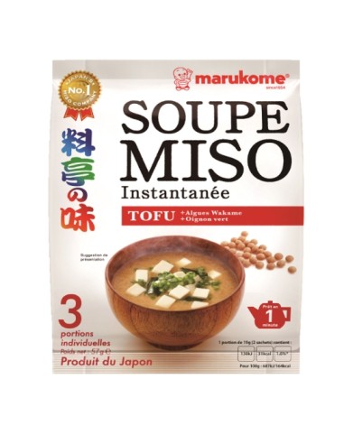 SOUPE MISO TOFU MARUKOME 57G