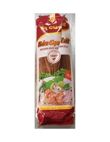 VERMI RIZ BRUN BUN GAO LUT SA GIANG 200G