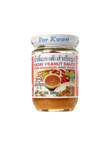 SAUCE SATAY MEL CACAHUETE P.WAN 200G*24/CT