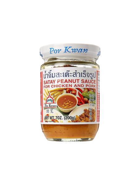 SAUCE SATAY MEL CACAHUETE P.WAN 200G*24/CT
