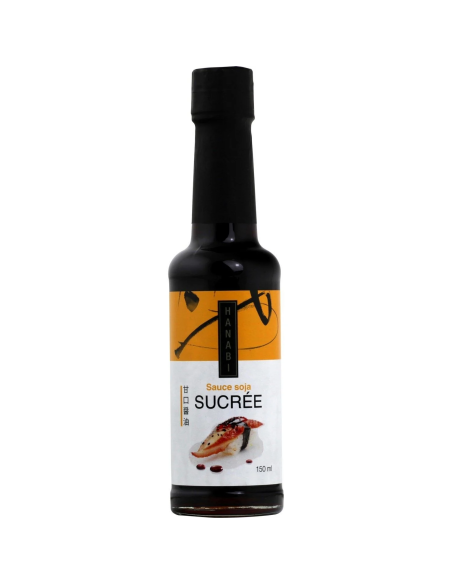 SAUCE SOJA SUCREE HANABI 150ML*6/CT