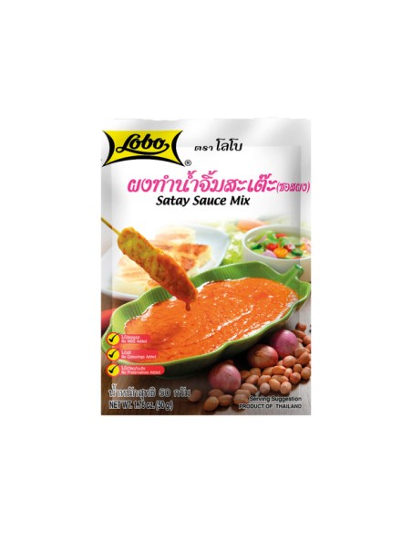 SATAY SAUCE MIX LOBO 100G*48/CT