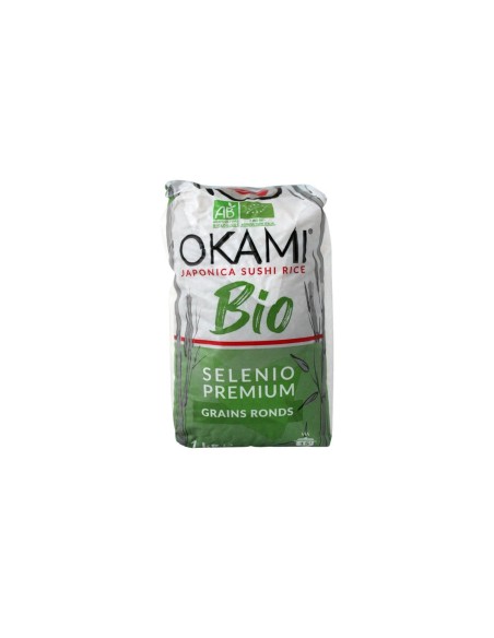 BIO RIZ JAPONAIS GRAINS RONDS OKAMI 1KG