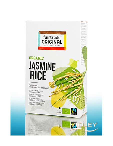 BIO RIZ JASMIN THAI A.PANDAN FAIRTRADE 400G