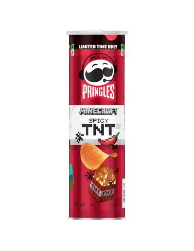 CHIPS MINECRAFT PRINGLES 158G