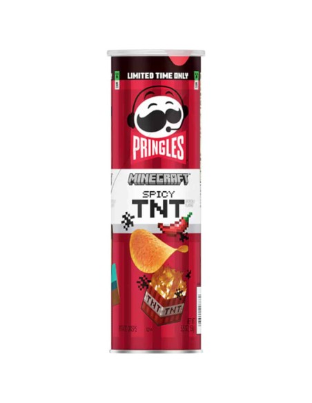 CHIPS MINECRAFT PRINGLES 158G