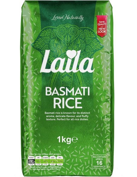 RIZ BASMATI LAILA 1KG