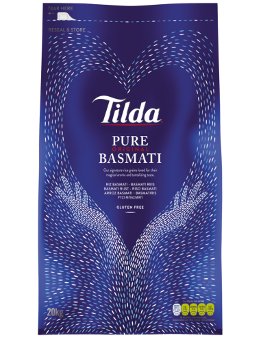 RIZ BASMATI TILDA 20KG