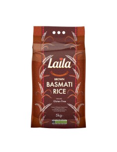 RIZ BRUN BASMATI LAILA 5KG