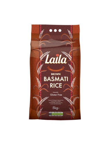 RIZ BRUN BASMATI LAILA 5KG