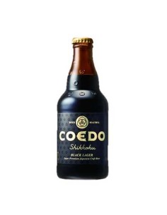 BIERE NOIR ARTISANALE JAPONAIS COEDO SHIKKOKU 5% VOL 33CL