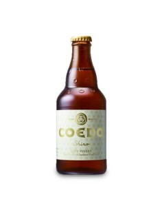 BIERE BLANCHE ARTISANALE JAPONAIS COEDO SHIRO 5.5%VOL 33CL