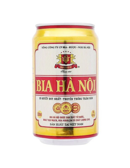 BIERE HANOI CANETTE 33CL 4.6%