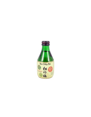 SAKE JUNMAI JAPONAIS SHO CHIKU BAI 15% 180ML