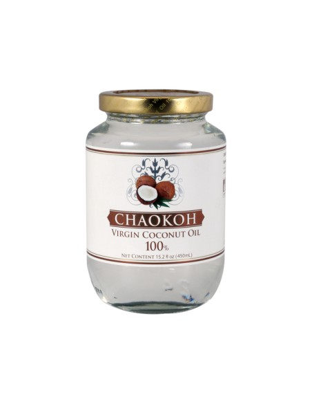 HUILE COCO CHAOKOH 100% 450ML